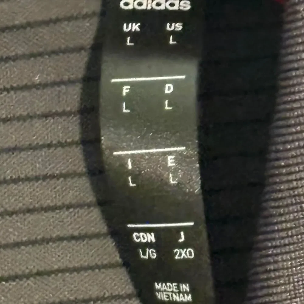 Adidas Men's Grey and Black Polo-shirts